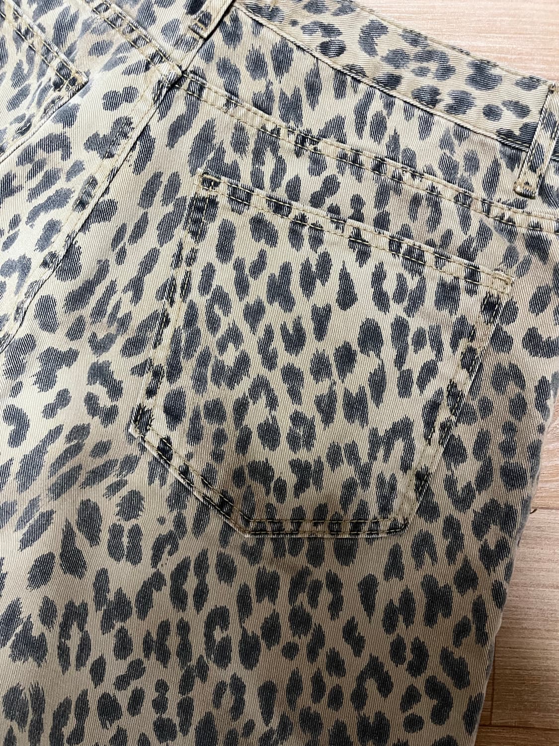 어썰트 레오파드 와이드 벌룬 팬츠 M 상품이미지5