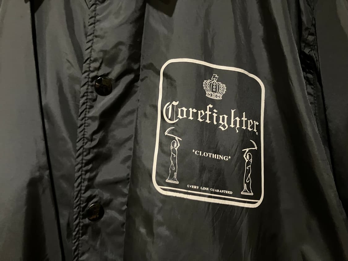 90s 일본 코어파이터 코치 자켓 스트릿 치카노 스케이트보드 빈티지 상품이미지2