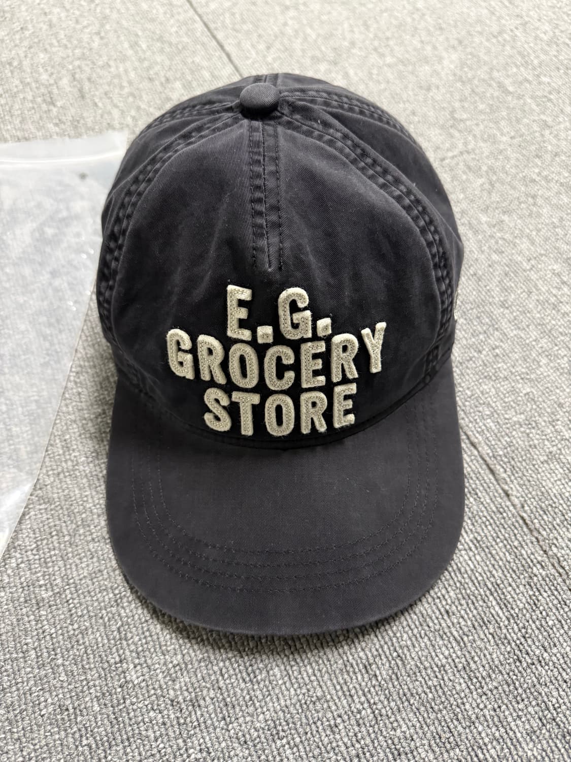 새상품) 에스피오나지 빈티지 볼캡 블랙 상품이미지2