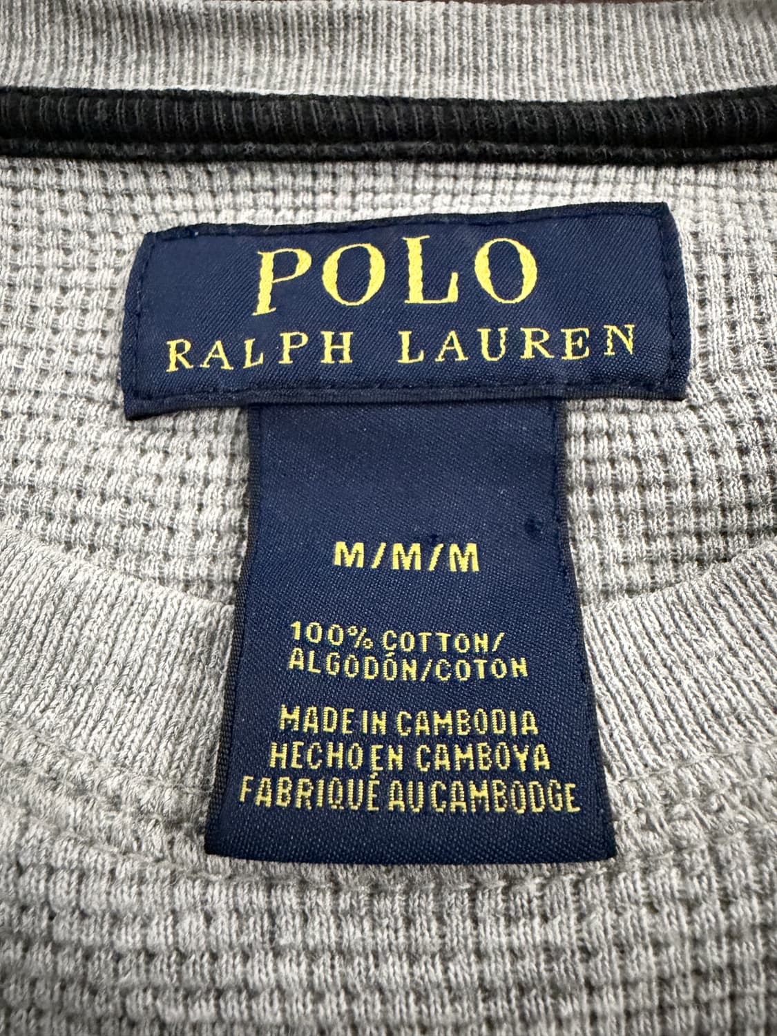 폴로 랄프로렌 와플티 상품이미지4