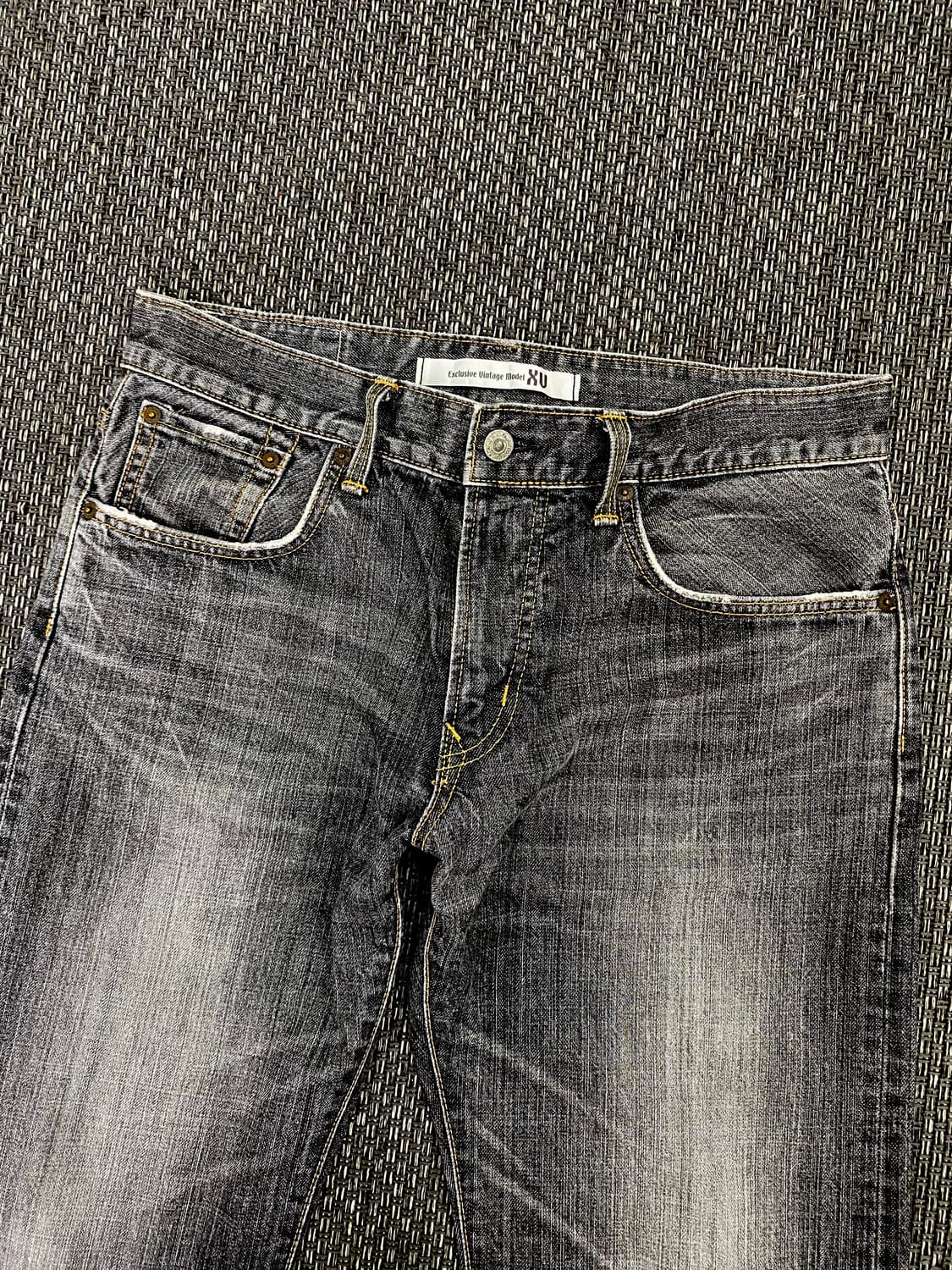[EDWIN] Y2K Grey Washed Pants 상품이미지2