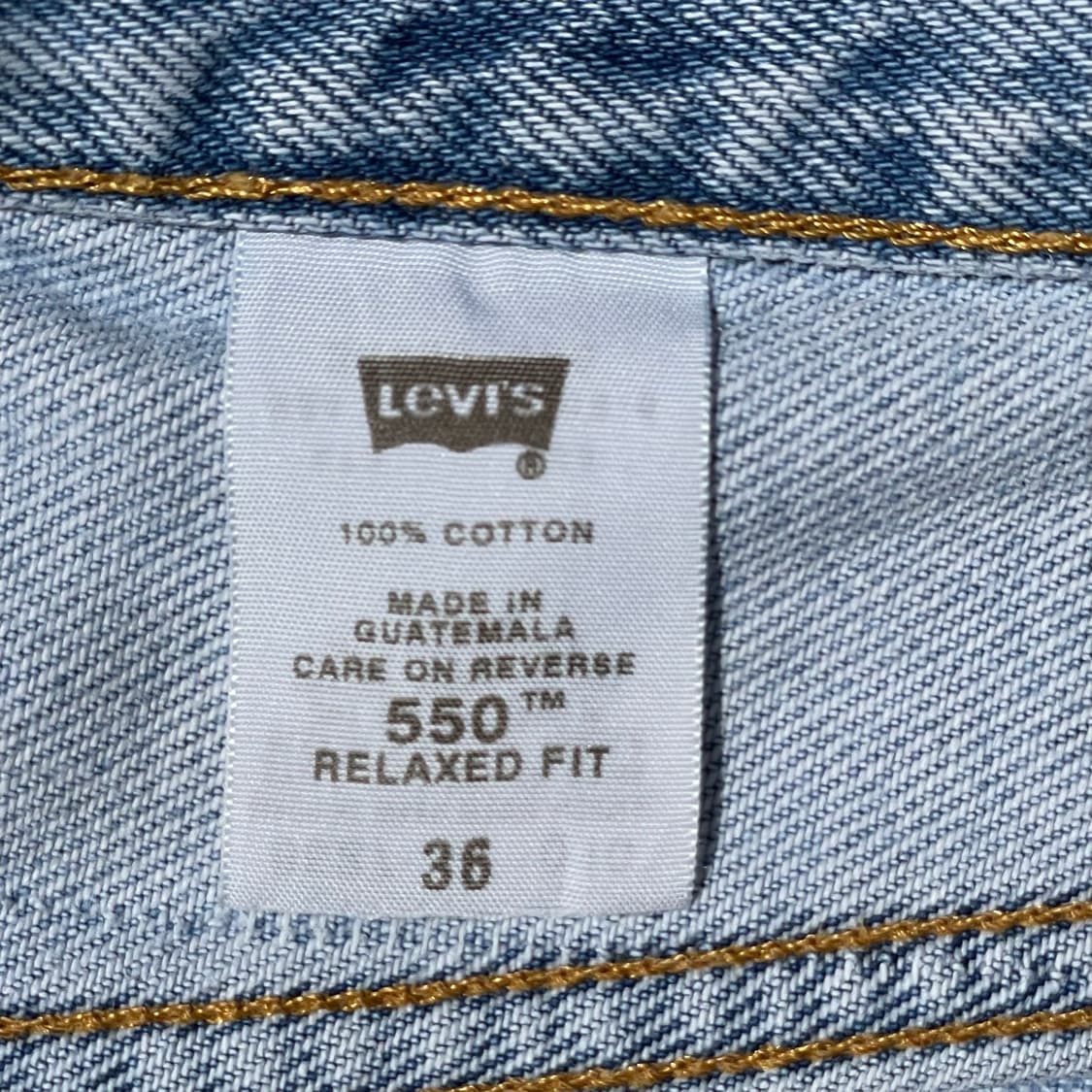 00s 리바이스 550 데님쇼츠 p684 상품이미지3