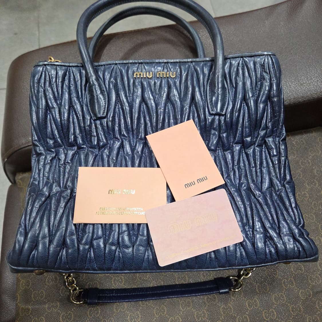 미우미우 마트라세 2way 상품이미지1