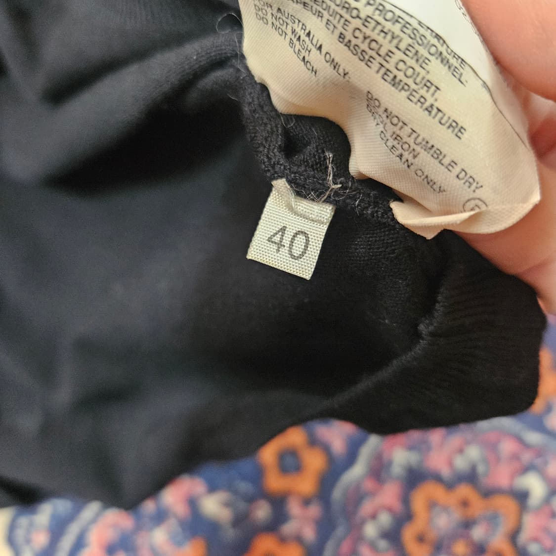 질샌더(Jilsander) 7부 베이직 디테일 간절기 니트 40 size 상품이미지8