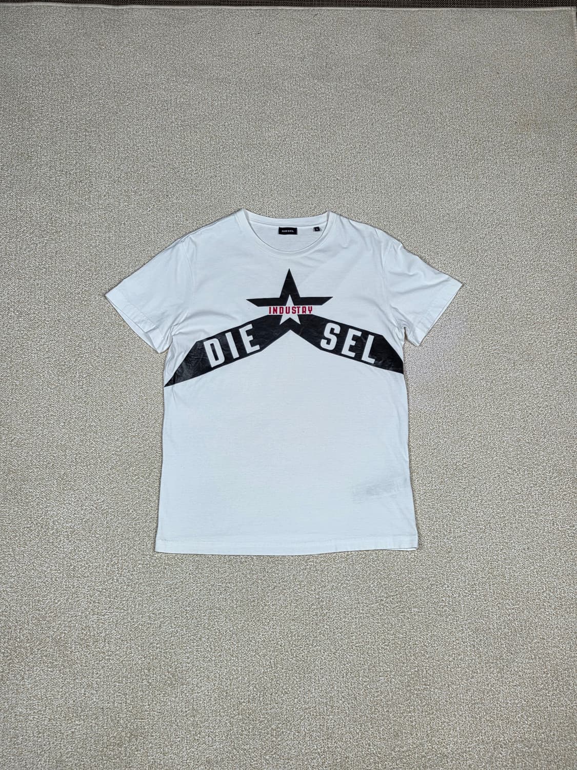 [디젤] 인더스트리 스타 로고 T-Diego 반팔 티셔츠 | S00038 상품이미지1