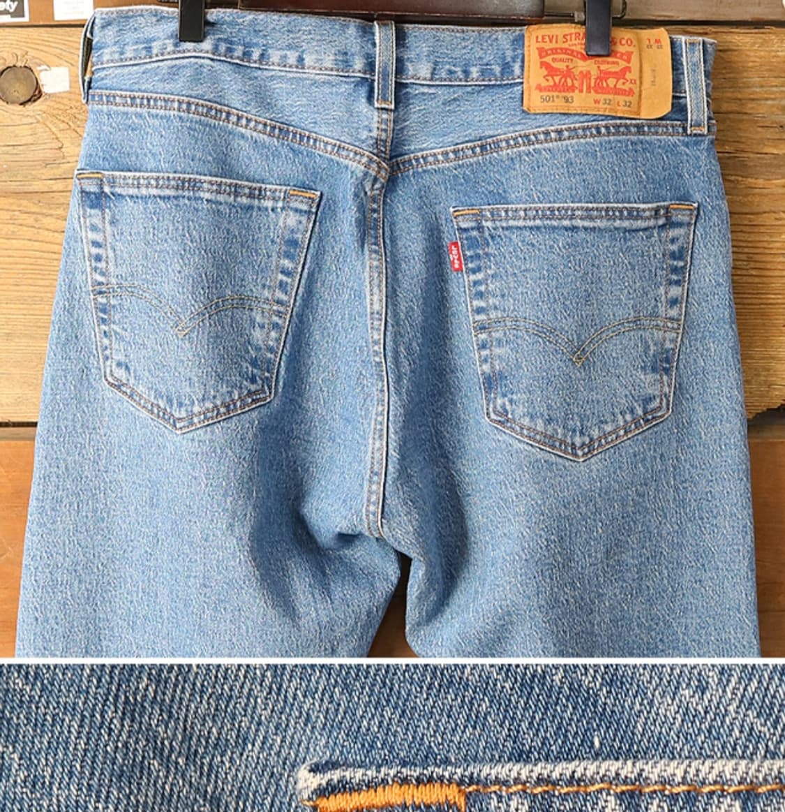 levis 리바이스 93 501 중청 데님 32 상품이미지5
