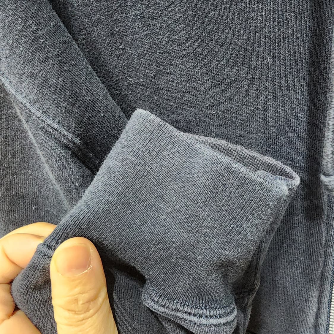 슈프림 스몰박스 후드집업 라지 네이비 상품이미지5