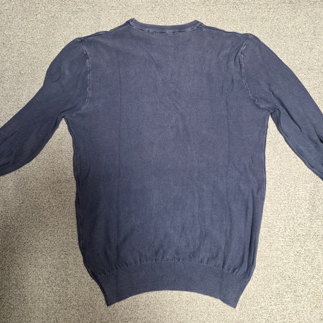 Cotton&Silk 피그먼트 니트 맨투맨 L(100) 상품이미지5