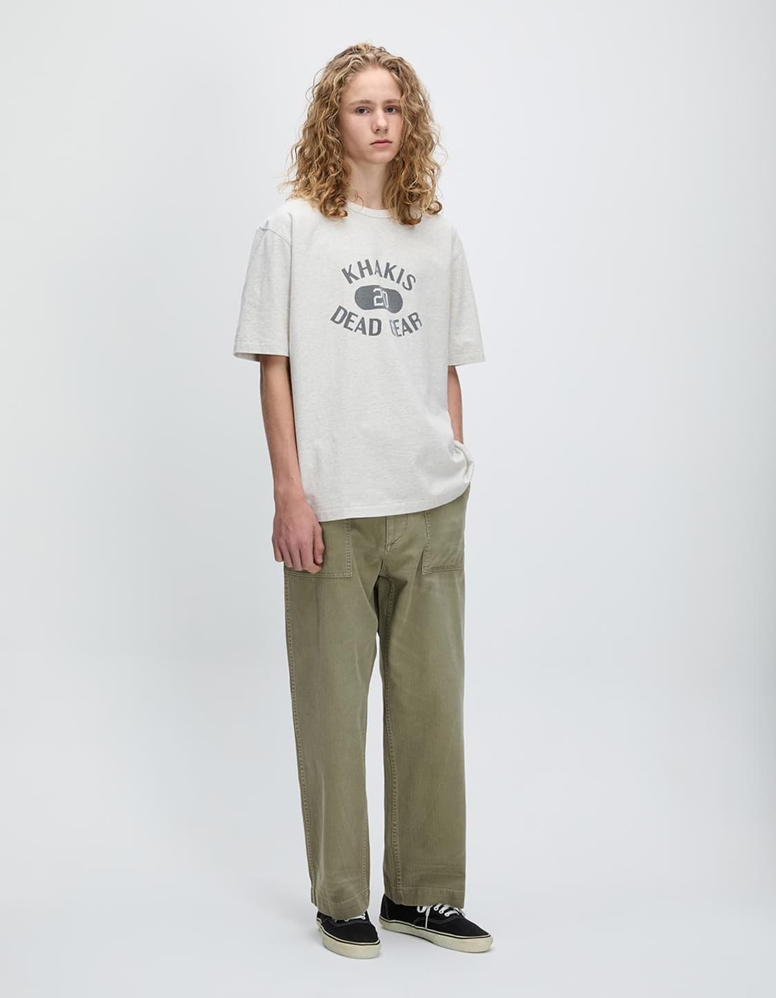 카키스 베이커팬츠 HBT BAKER PANTS OLIVE DRAB M 상품이미지1