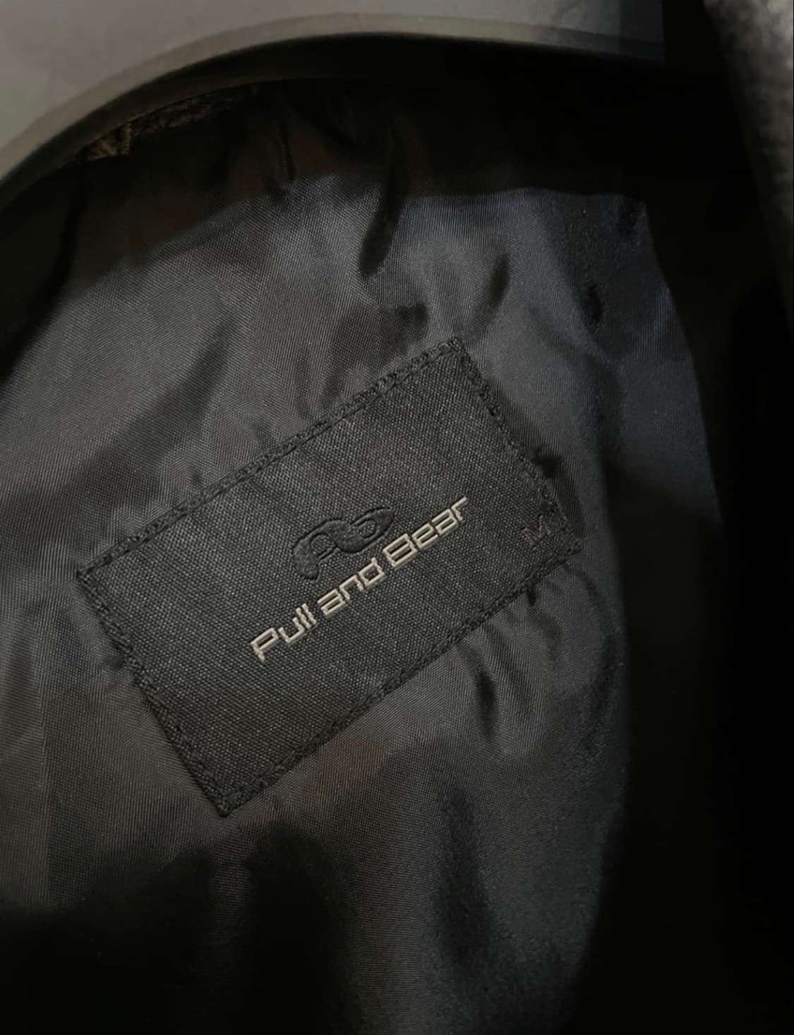Pull & Bear 빈티지 레더 트러커 자켓 (M/실사이즈 L-XL) 상품이미지8