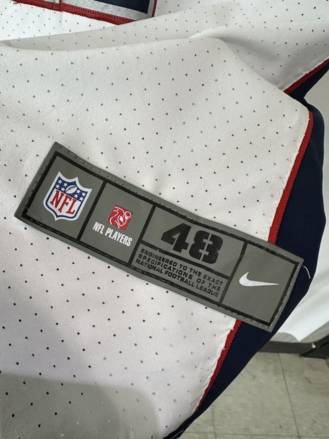 [48] NIKE 패트리어츠 슈퍼볼기념 줄리안 NFL 풋볼저지 상품이미지8