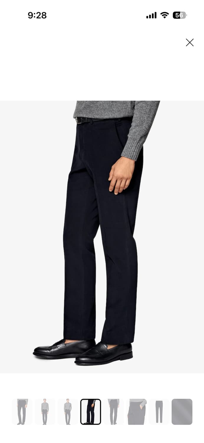 [30R] 수트서플라이 피치 트윌 코튼 슬림 스트레이트핏 상품이미지6