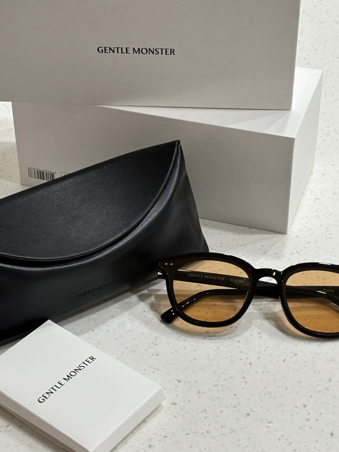 젠틀몬스터 rang 랭 블랙/오렌지 선글라스 상품이미지8