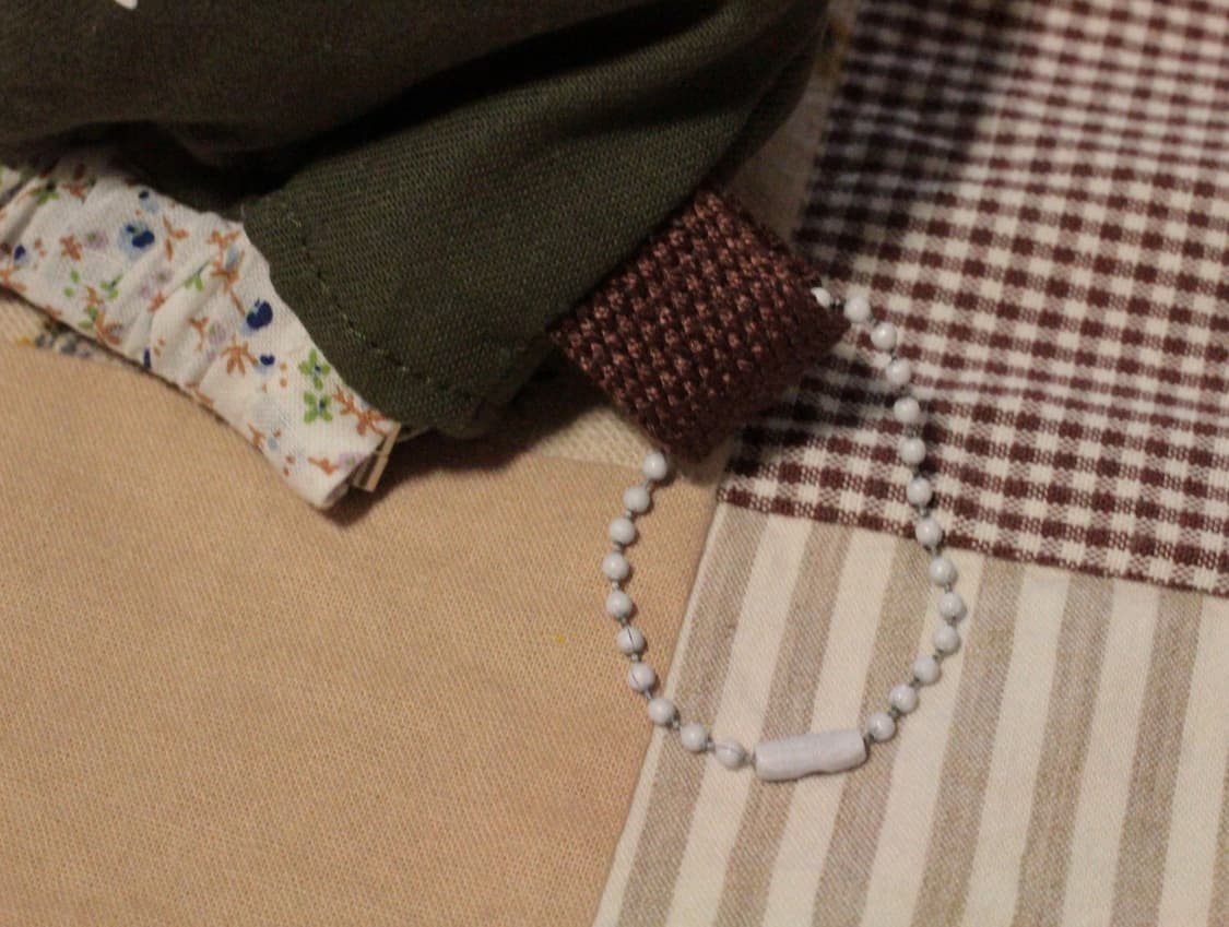 핸드메이드 카키 바네 파우치 상품이미지7