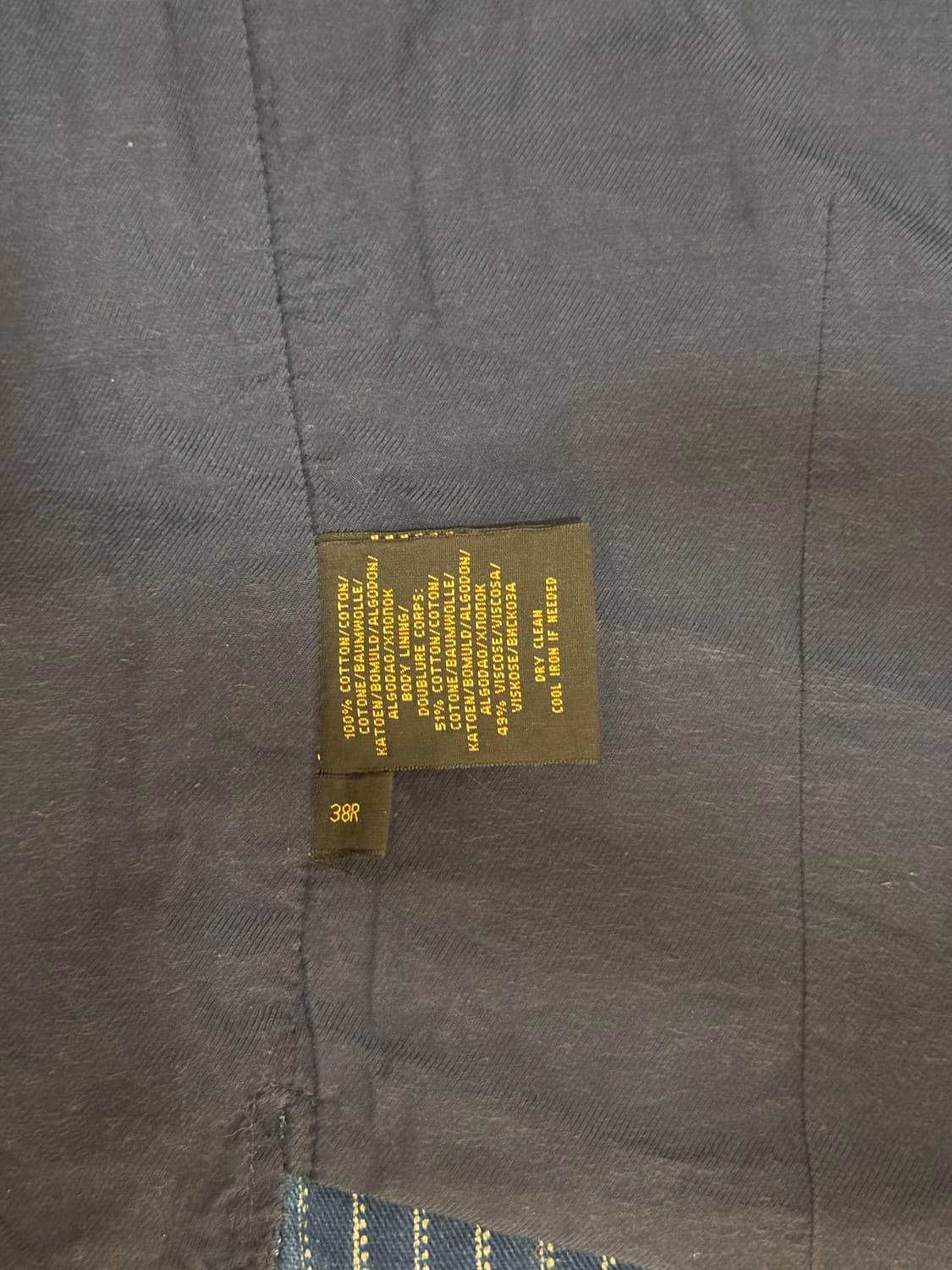 RRL 스트라이프 베스트 상품이미지6