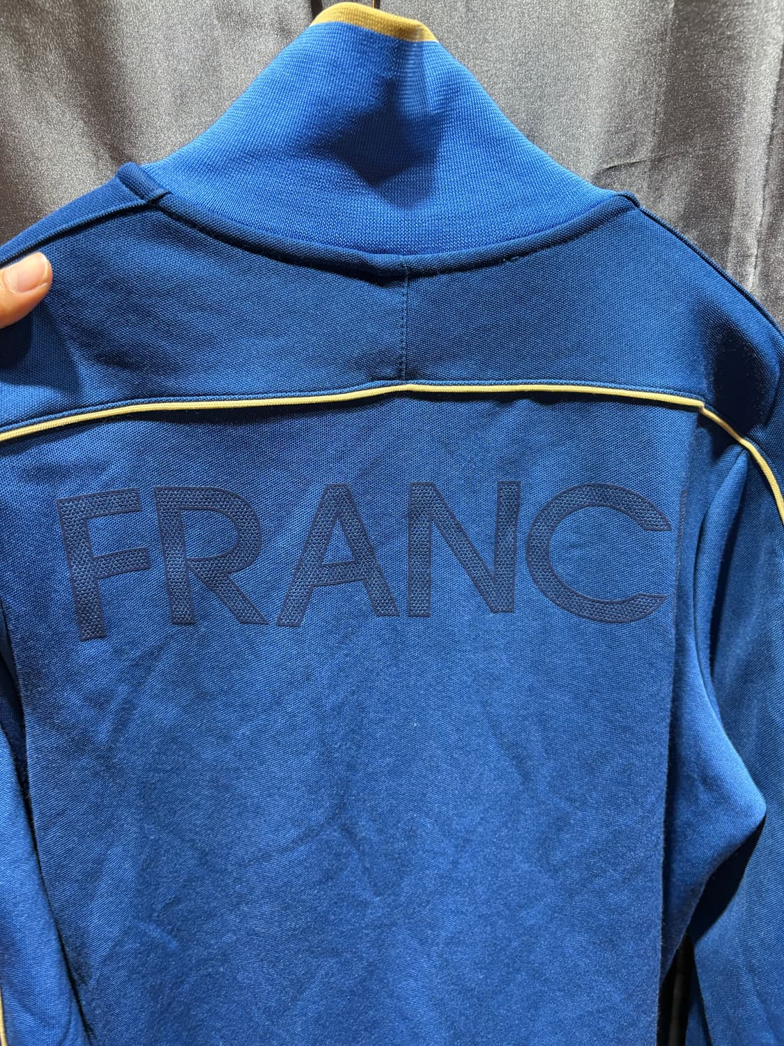 M 나이키 France 골드라인 딥블루 트랙탑 상품이미지5