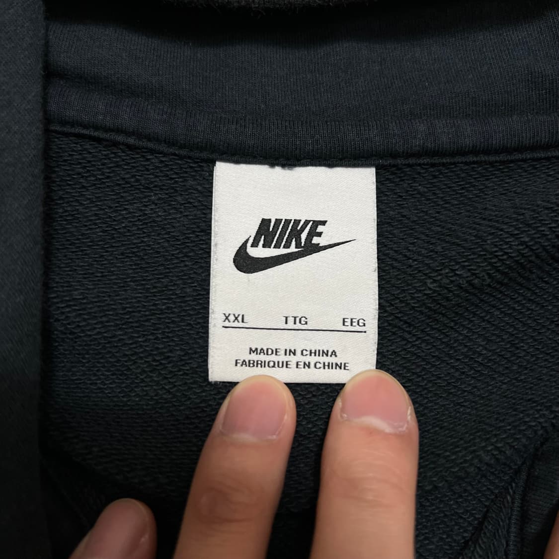 나이키 스우시 로고 테크팩 후드집업 [다크 네이비] 2XL/110 상품이미지5