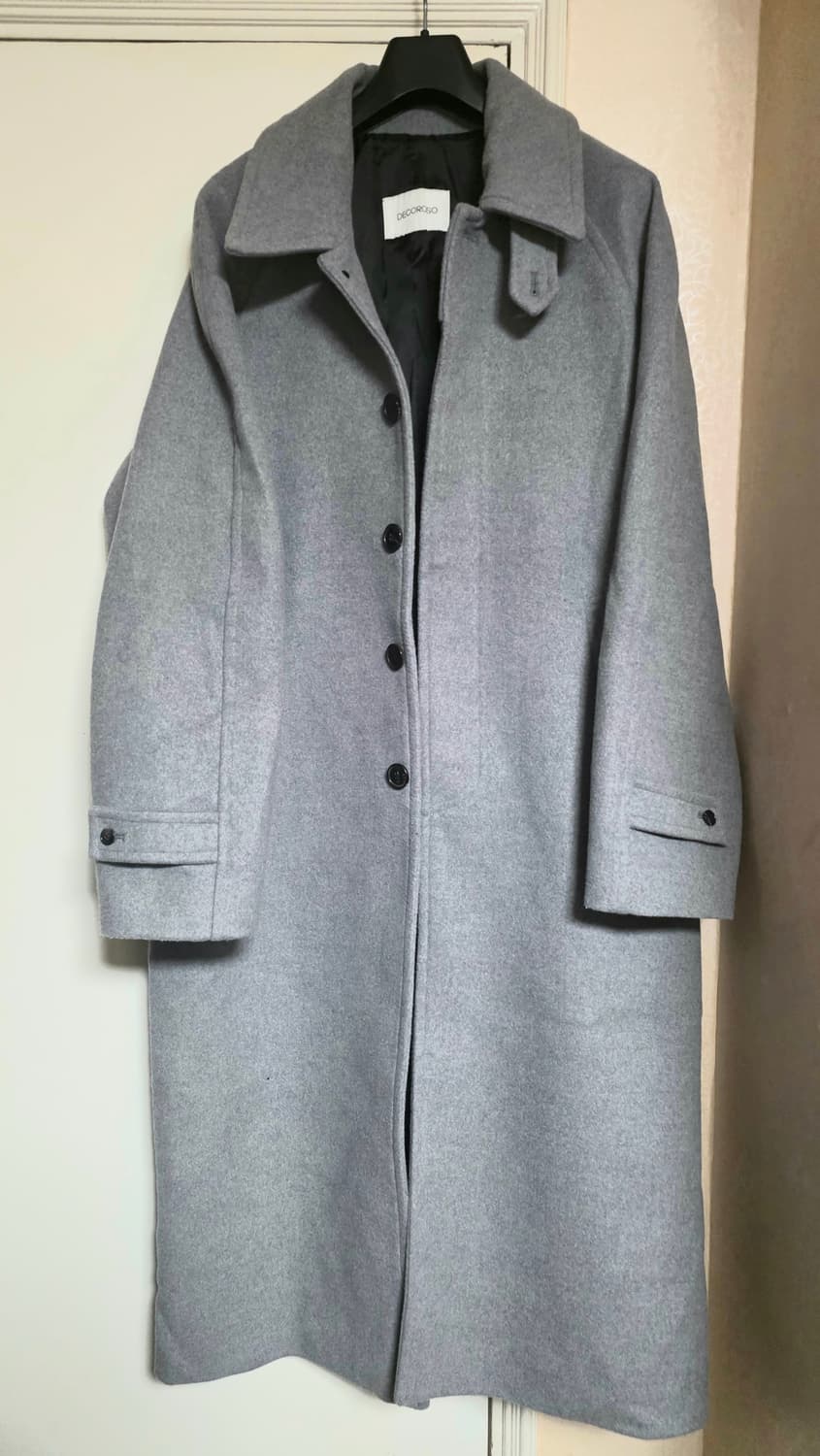 데꼬로소 발마칸 코트 그레이 사이즈 2 상품이미지1