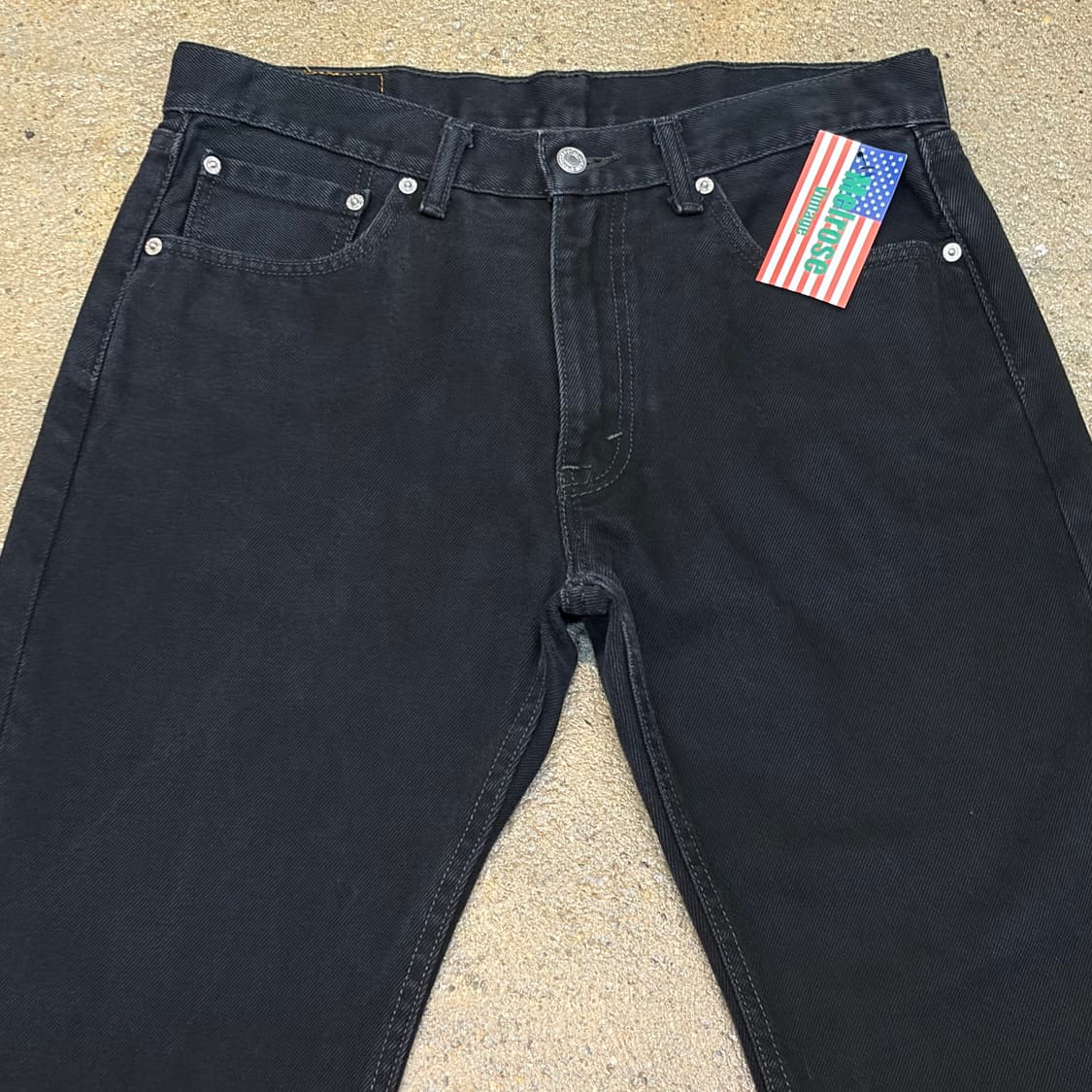 00s 미국 빈티지 리바이스 505 블랙진 청바지 상품이미지2