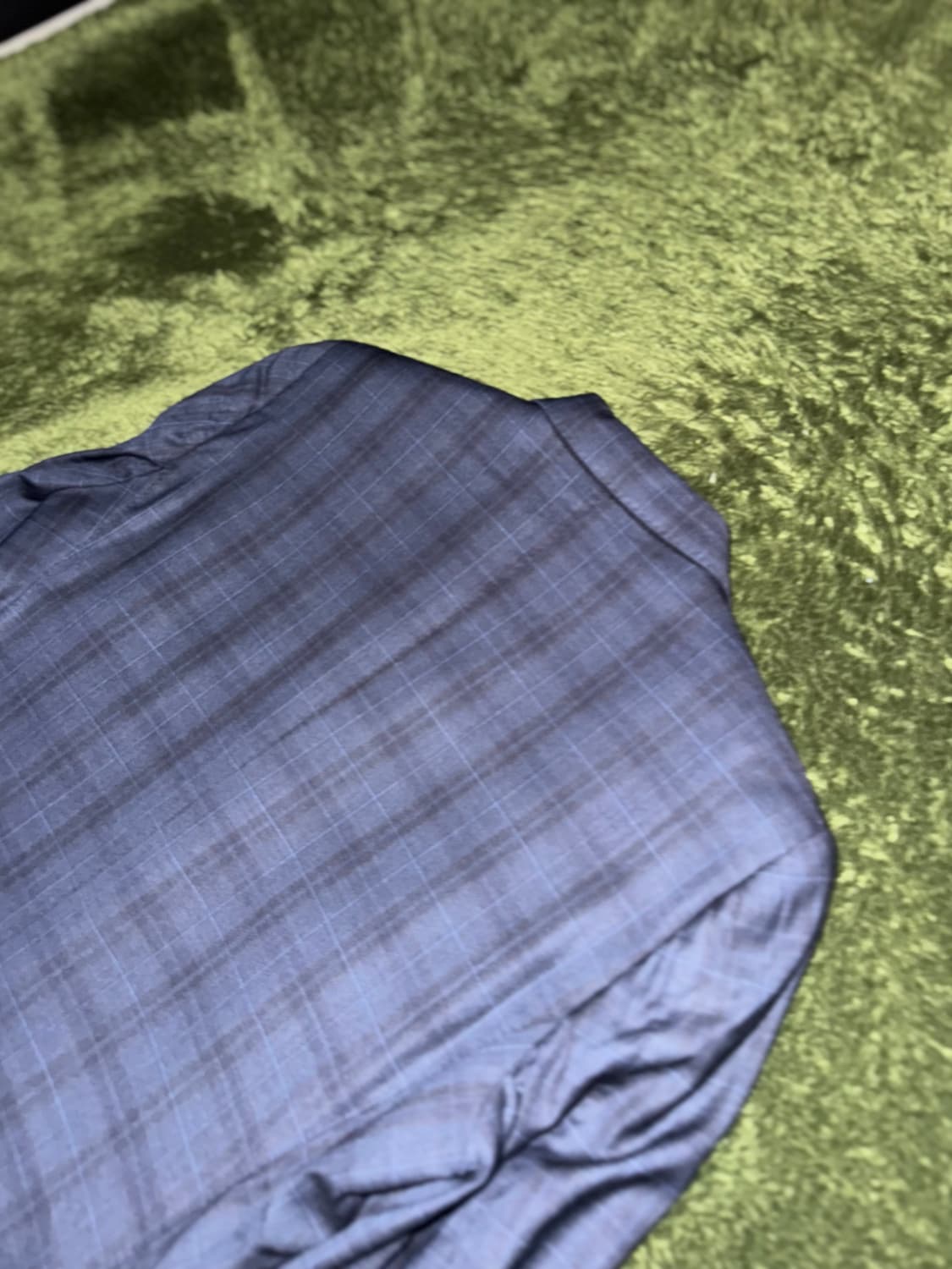 로로피아나 페브릭 재패니즈 테일러 메이드 체크 블레이저 자켓 상품이미지9