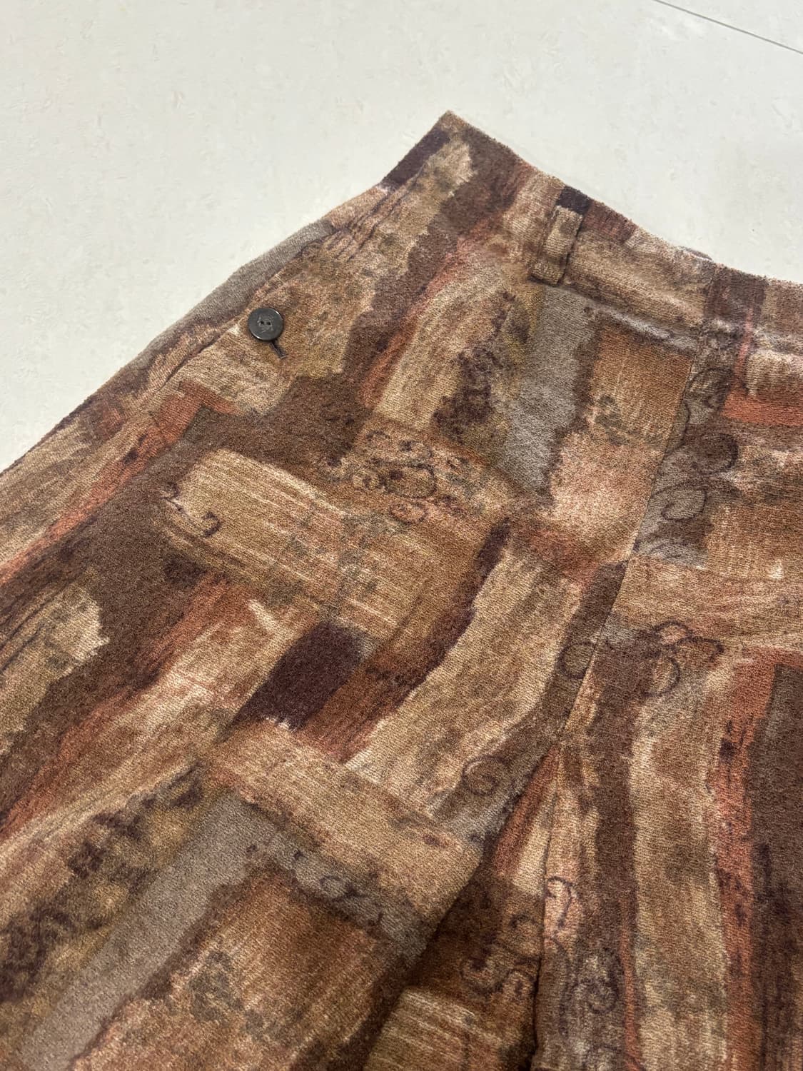 일본 빈티지 ESCAMUSE 추상화 패턴 스커트 상품이미지2