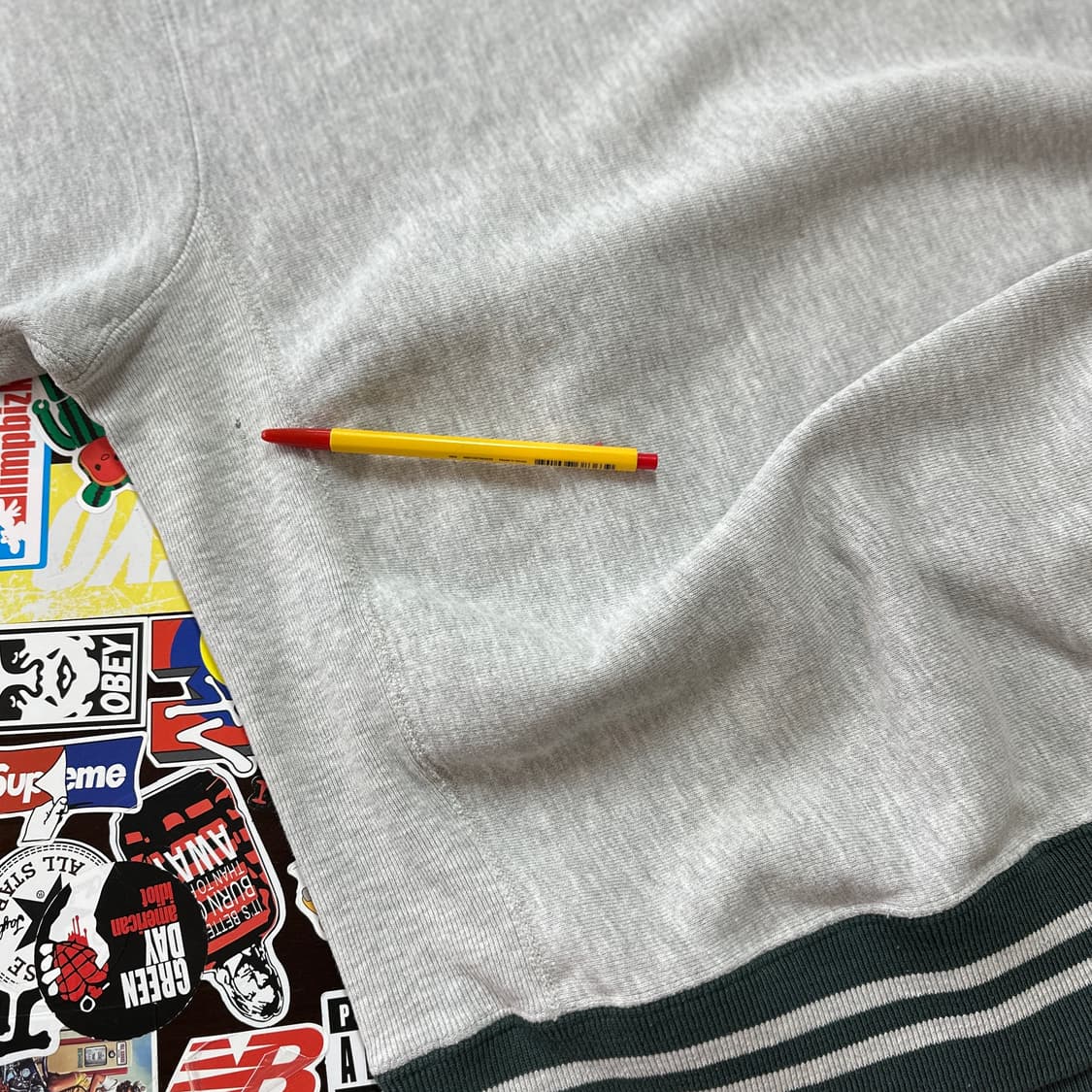 90s USA 챔피온 리버스위브 링거 스웻셔츠 L 상품이미지8