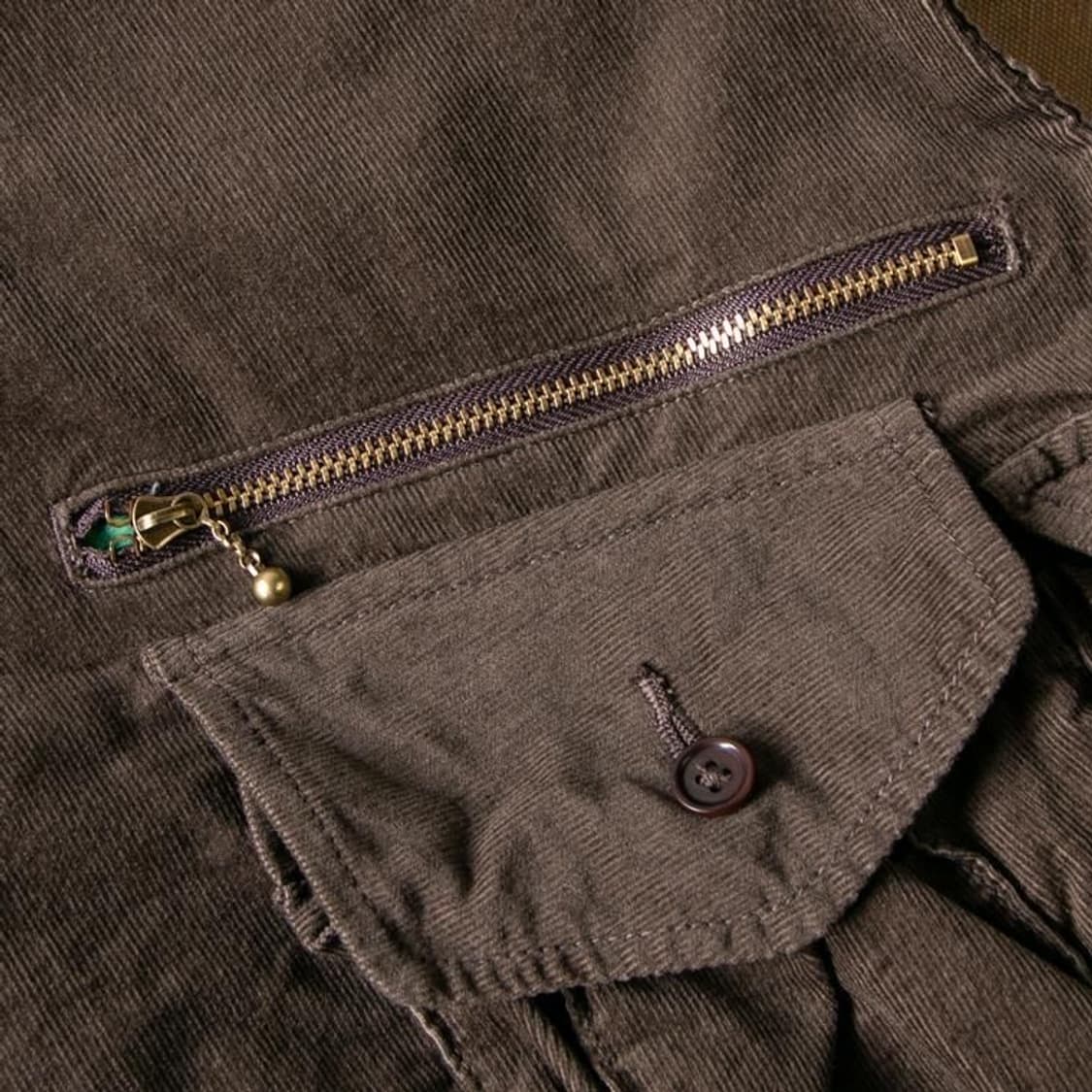 [L-XL] 코로나 유틸리티 코듀로이 셔츠자켓 블랙 상품이미지8