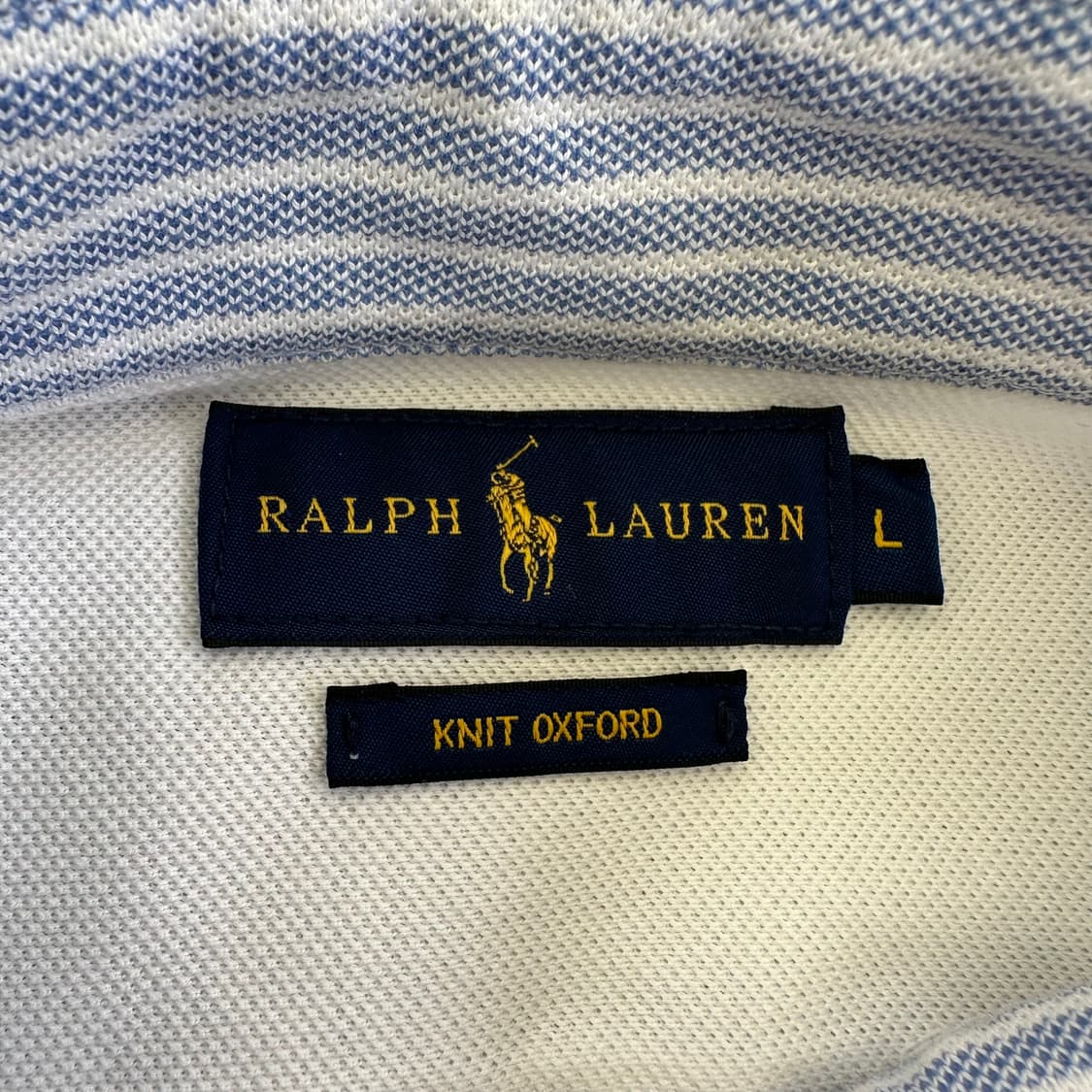 폴로 멀티포니 니트옥스포드 화이트 셔츠 상품이미지6