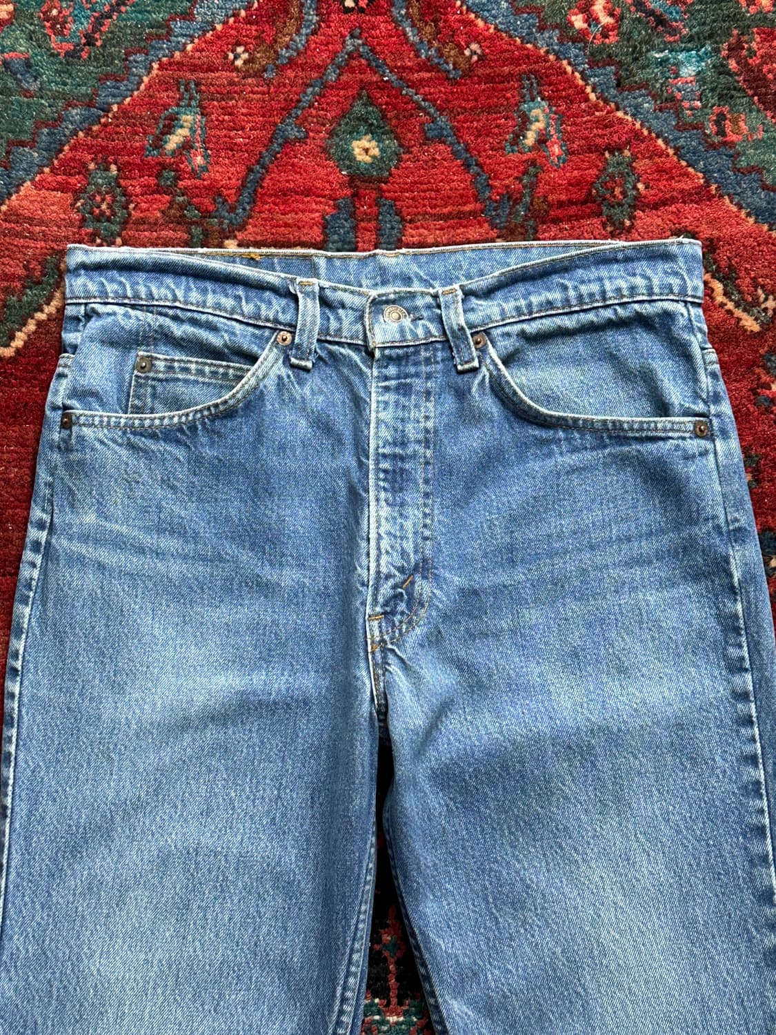80’s USA Made 빈티지 리바이스 517 부츠컷 오렌지탭 상품이미지5