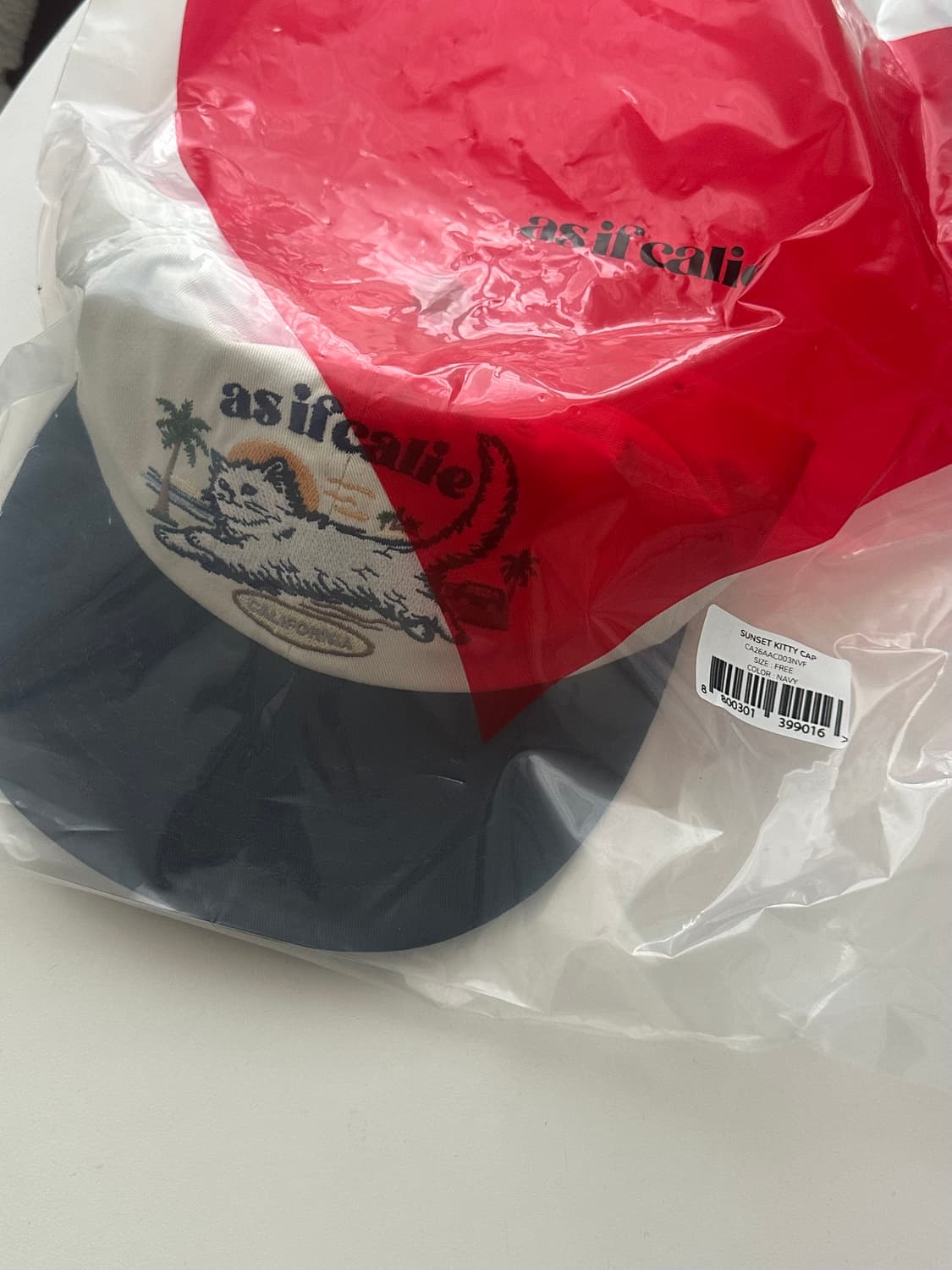 애즈이프캘리 as if calie CAP 상품이미지6