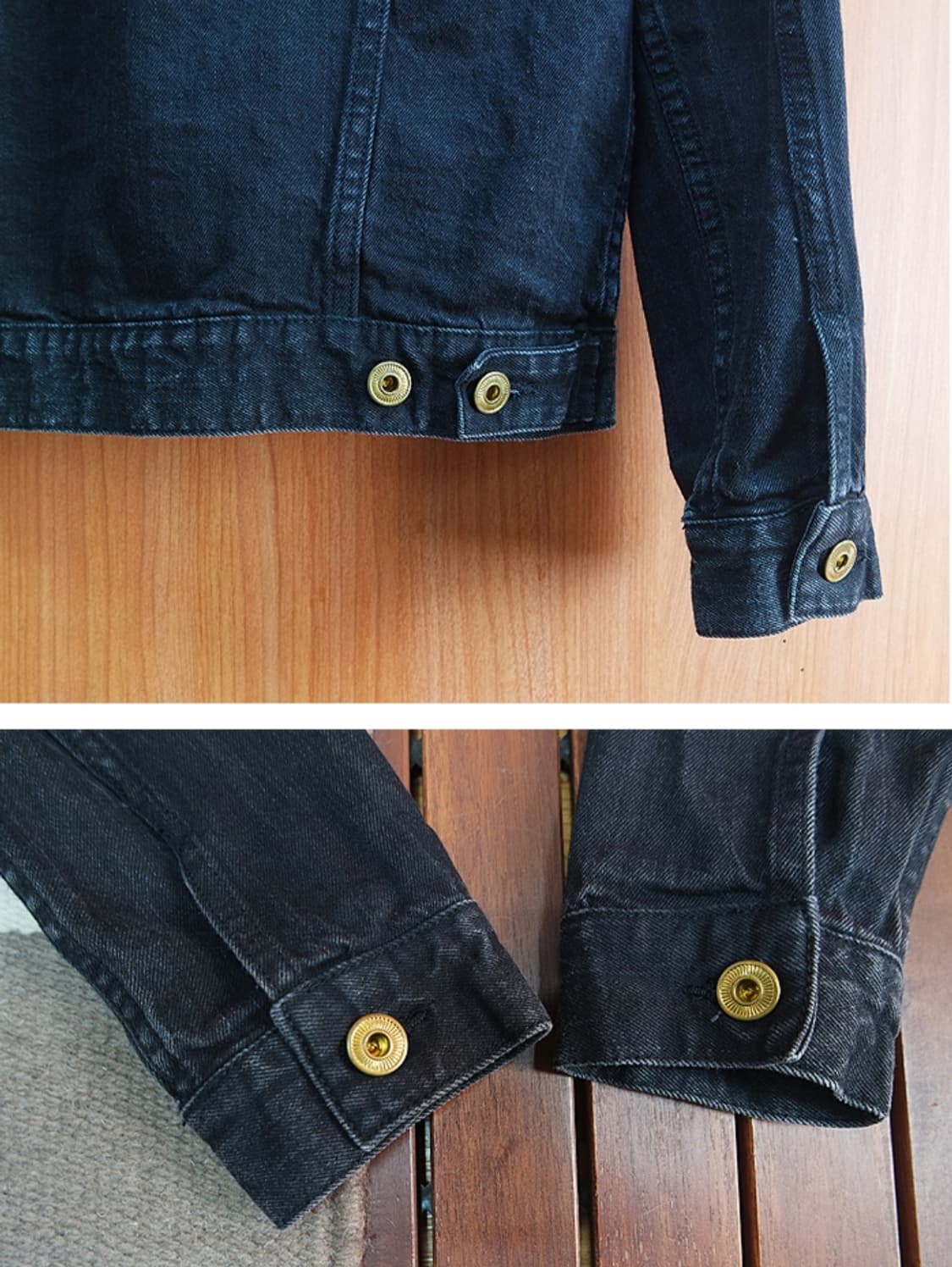 Wego  흑청 데님 자켓 상품이미지8