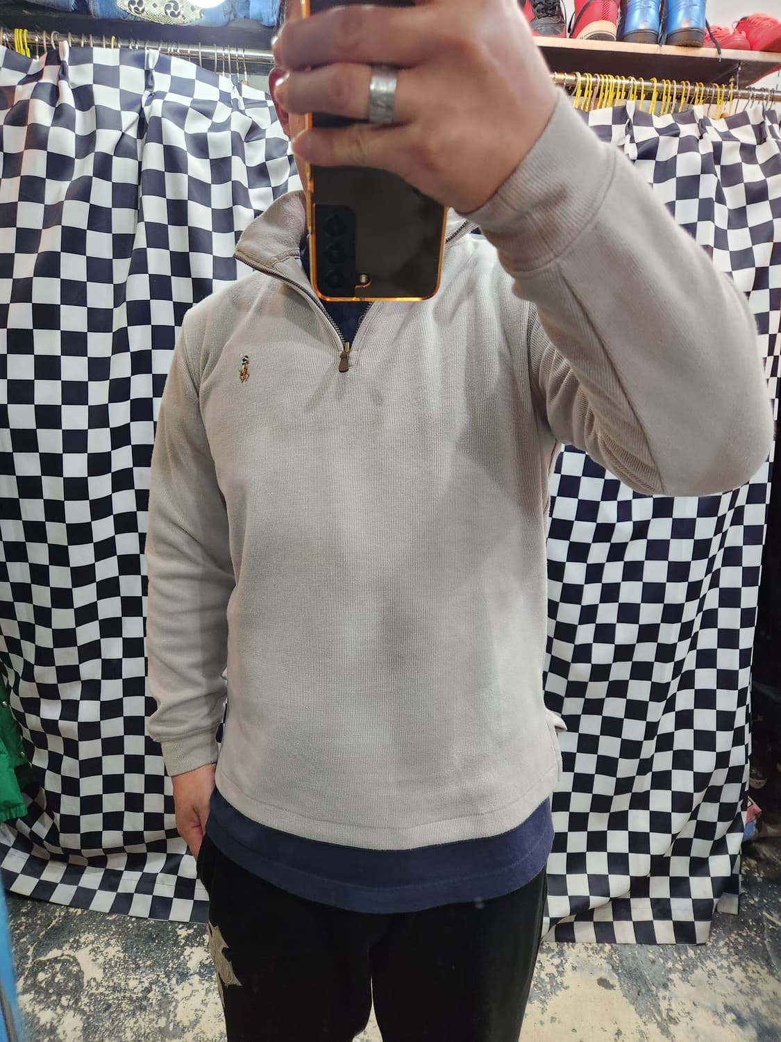 폴로 랄프로렌  반집업 코튼  맨투맨 ESTATE rib
 상품이미지8