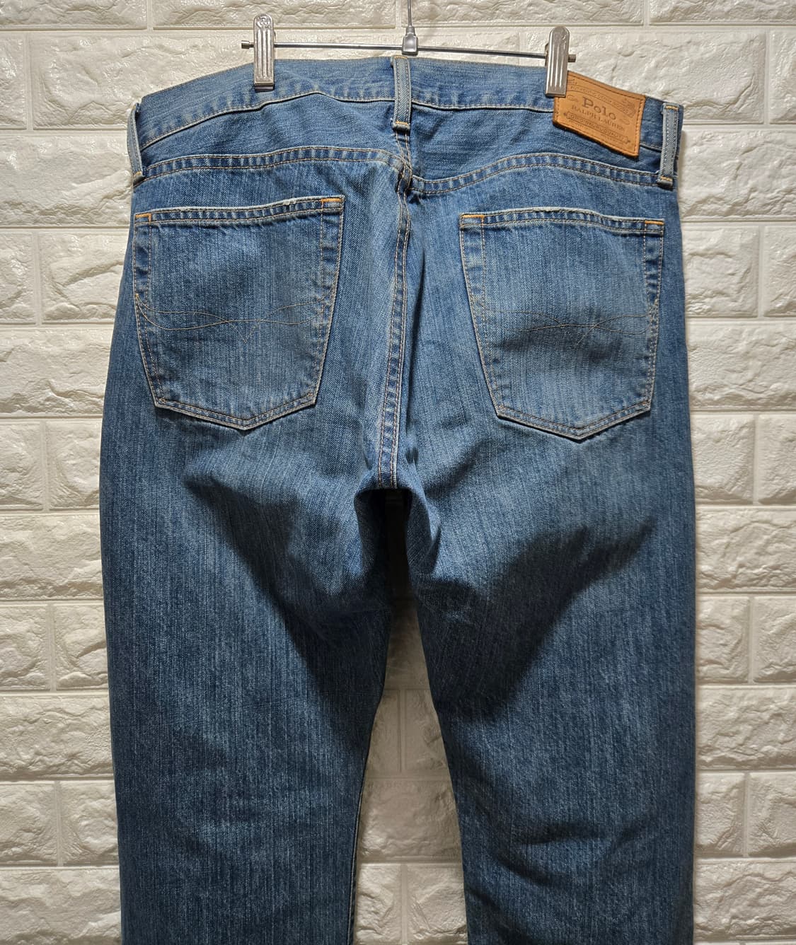 폴로 랄프로렌 햄튼 릴랙스드 스트레이트 데님팬츠 청바지 36 상품이미지6