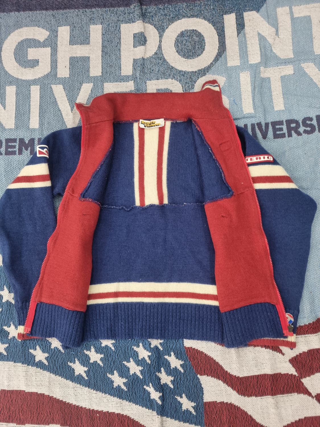 히스테릭 글래머 니트 집업 상품이미지2