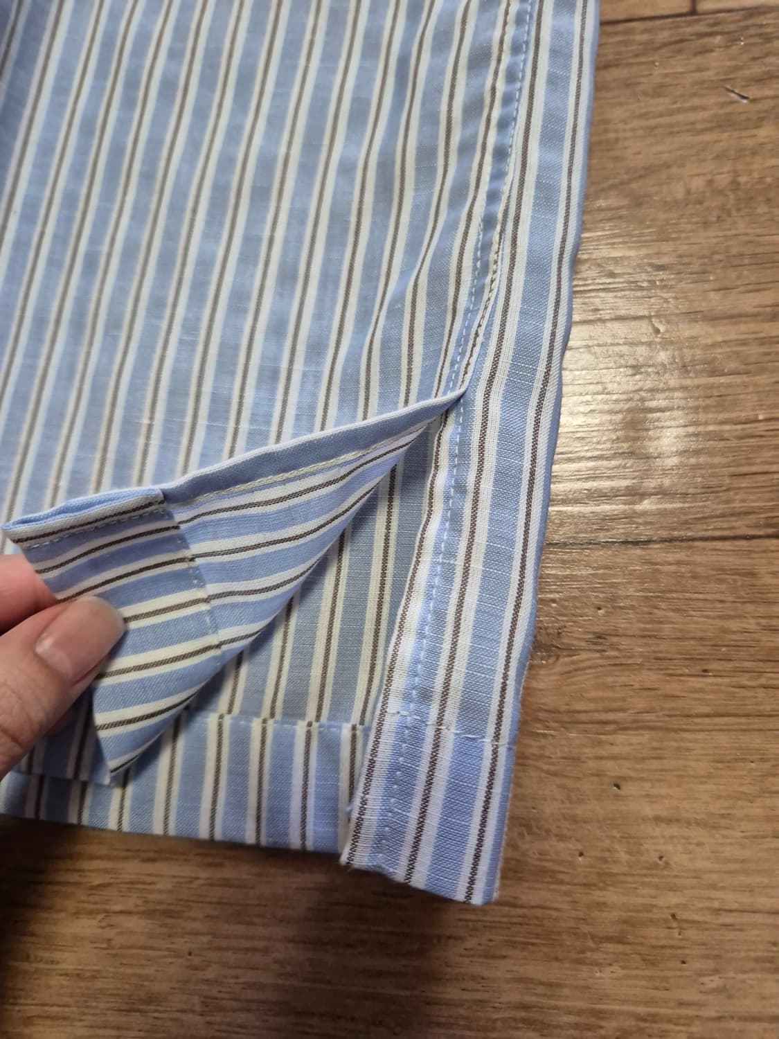 로가디스 스트라이프 반팔 셔츠 상품이미지6