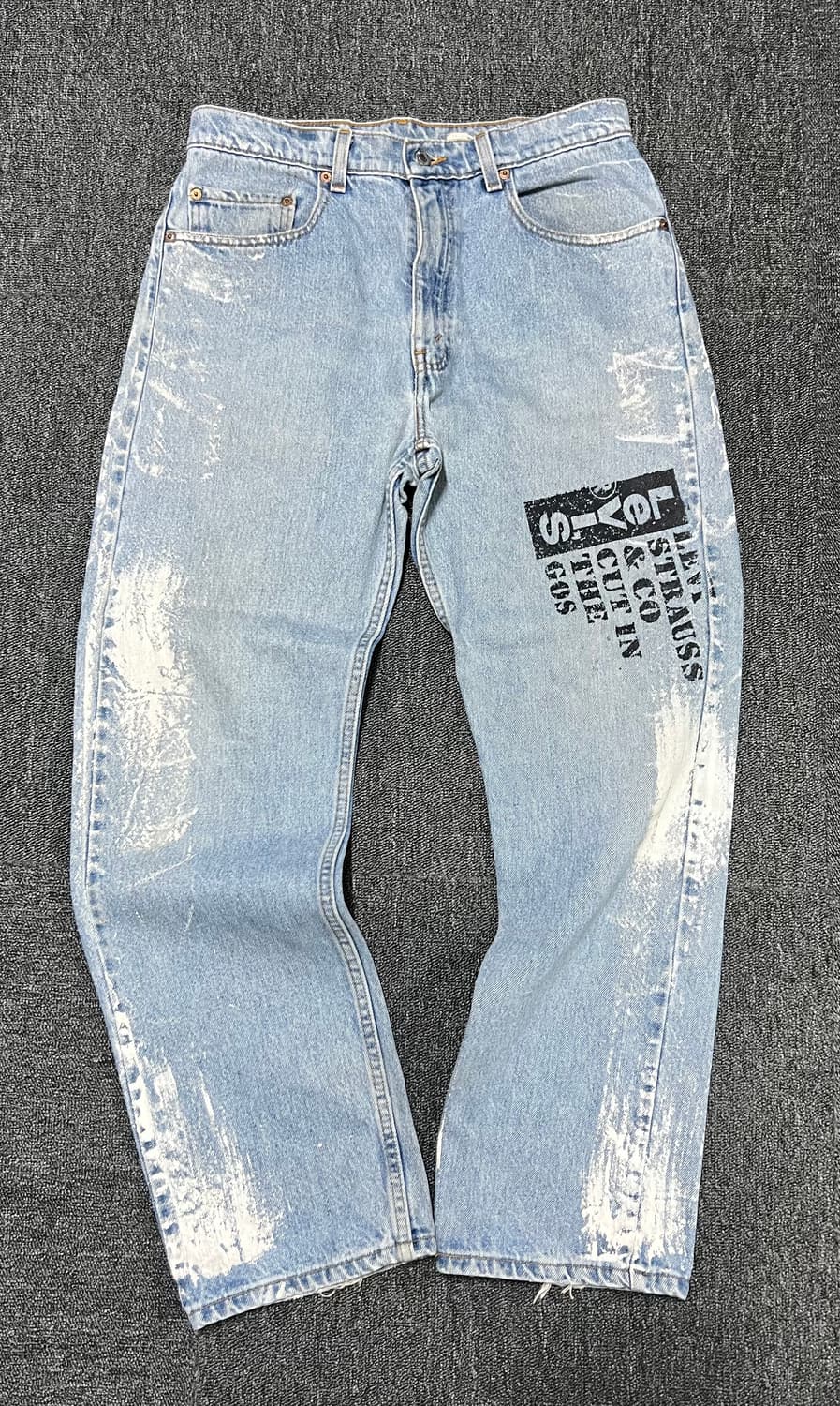 리바이스 501 프린팅 데님팬츠 상품이미지2