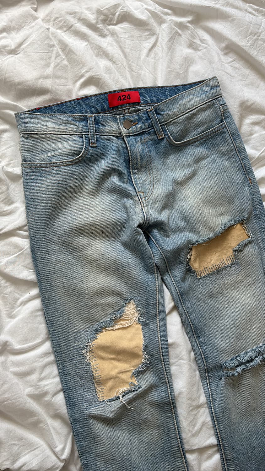 Distorted Patch Jean 28 상품이미지4