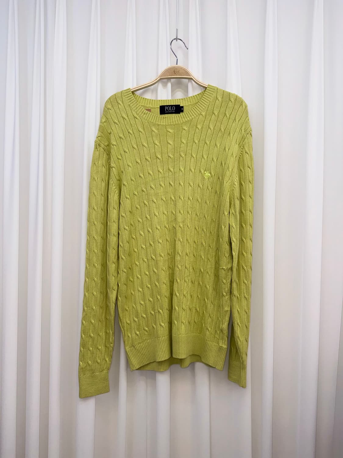 Polo Ralph Lauren 라임 니트 상품이미지2