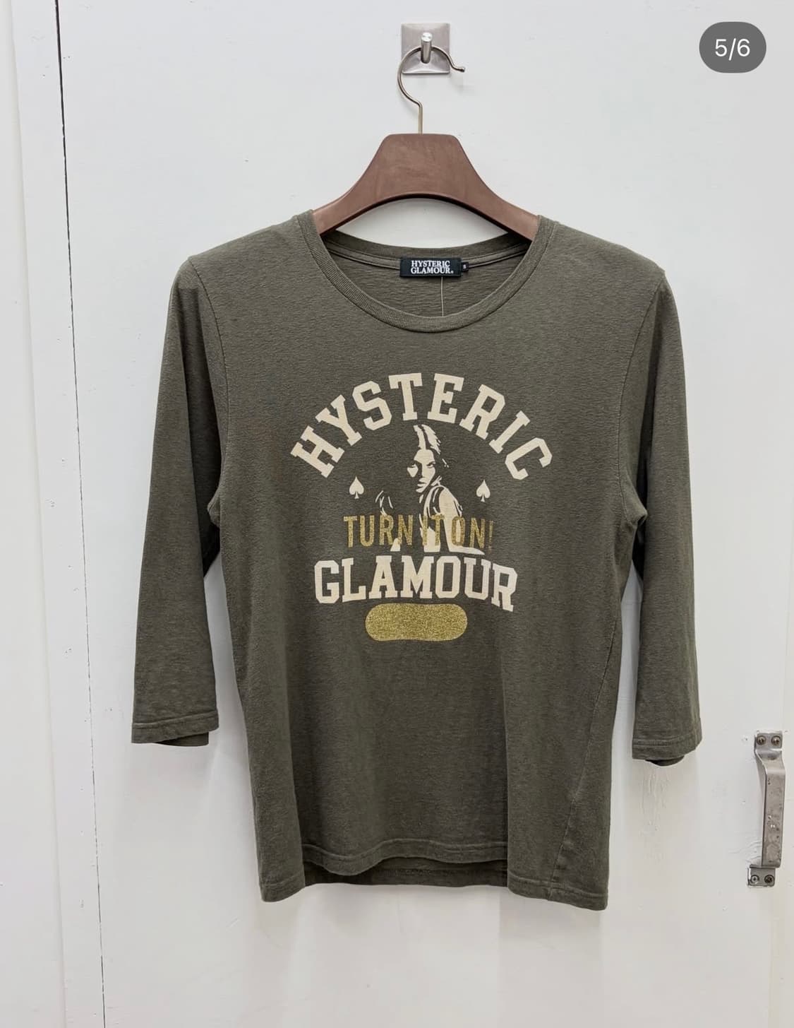 히스테릭 글래머 7부 티셔츠 상품이미지5