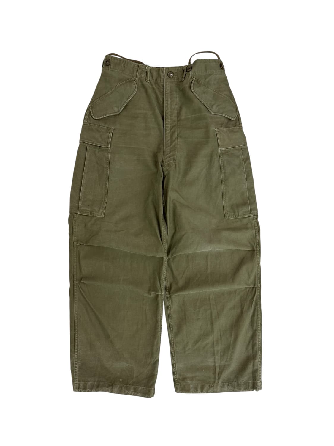 빈티지 카키 카고팬츠 상품이미지5