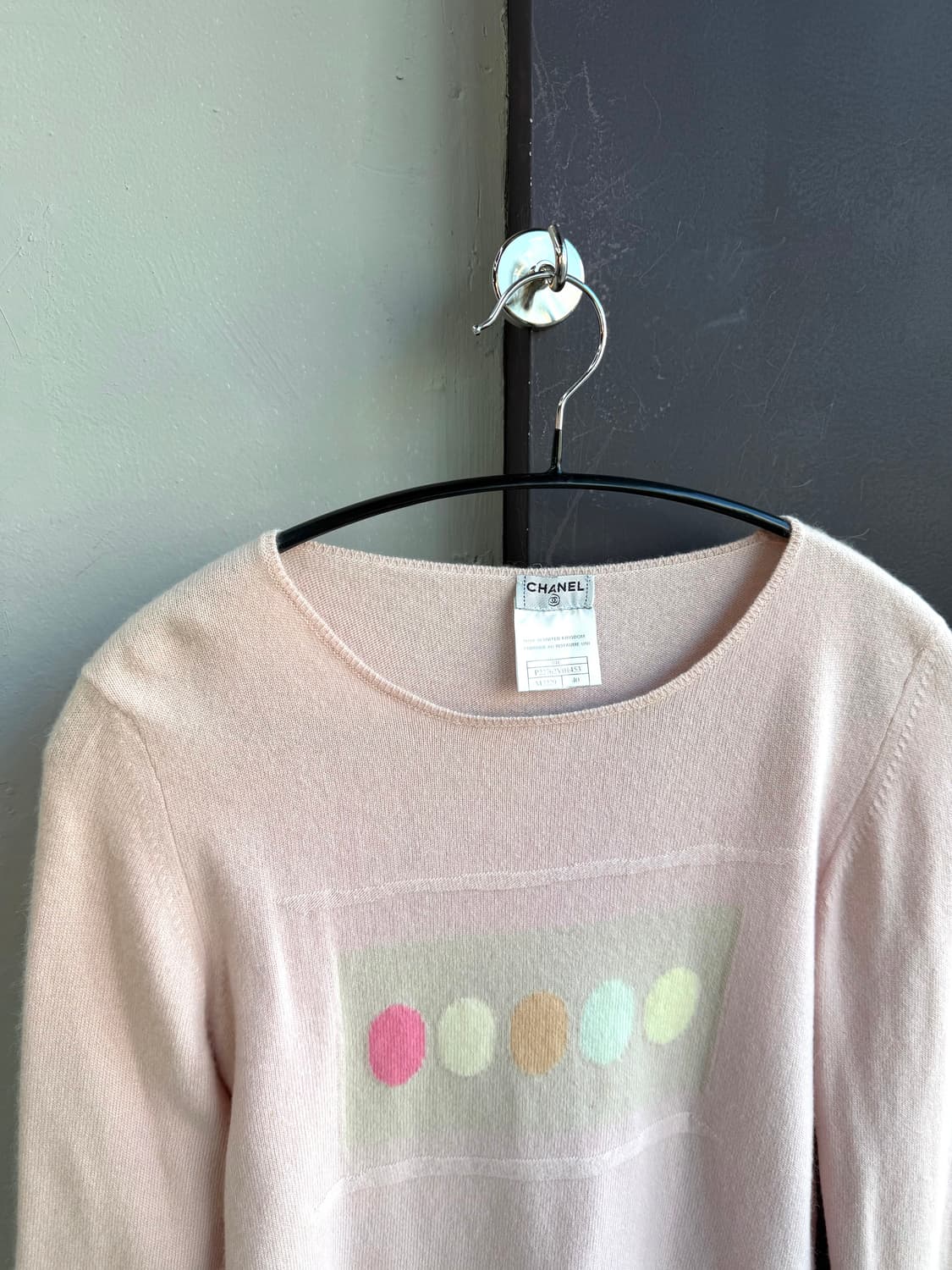 .40/ 샤넬 캐시미어 라운드 니트 상품이미지4