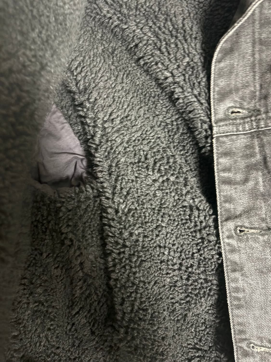 휴고 후리스 데님자켓 L 상품이미지4