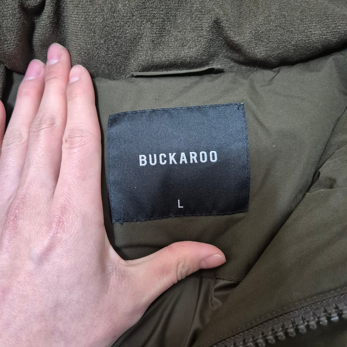 BUCKAROO 버커루 남성 와펜 덕다운 푸퍼 패딩 점퍼 L(100) 상품이미지5