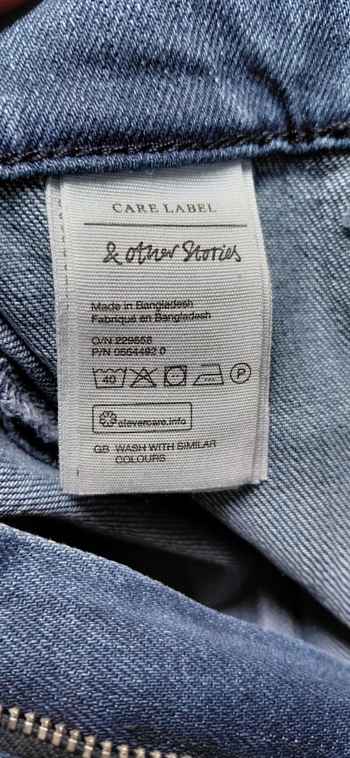 앤아더스토리즈 & Other Stories 와이드 데님 26 새상품 상품이미지7