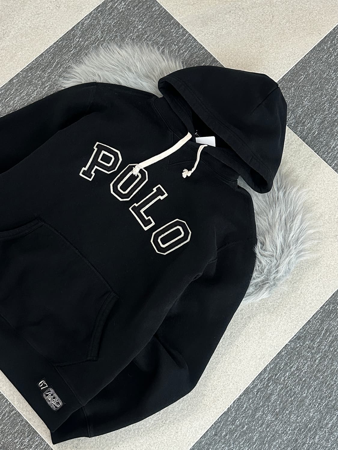 폴로 랄프로렌 빅로고 후드 티셔츠  상품이미지2