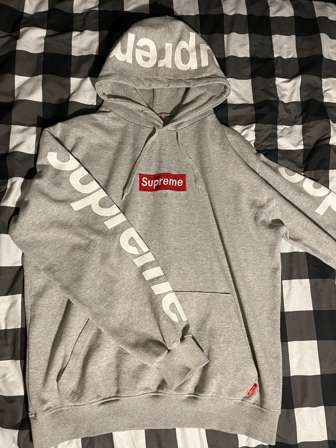 슈프림 박스로도 사이드로고 후드 상품이미지2