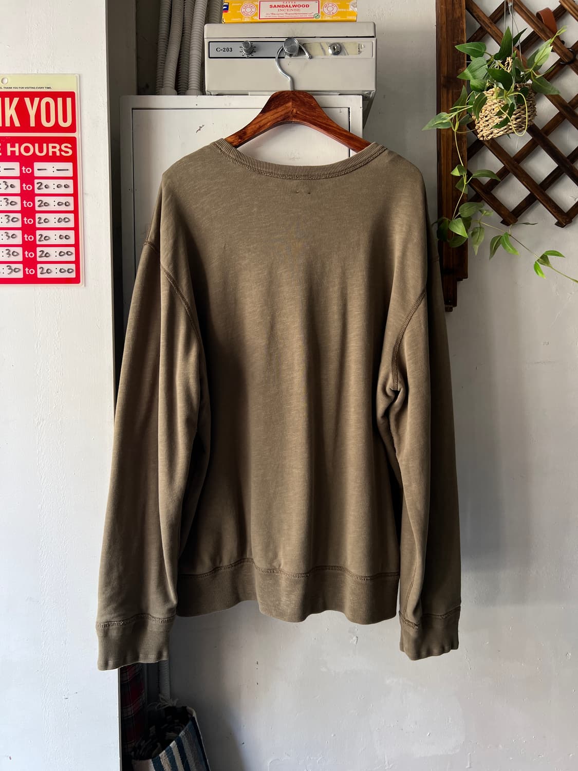 [XL]폴로 랄프로렌 리버시블 카키 써멀 스웻셔츠 상품이미지8