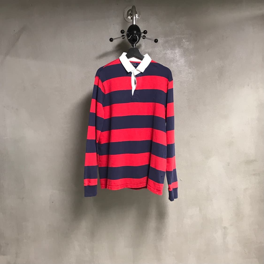 폴로 랄프로렌 PK 럭비 긴팔 카라티 L 상품이미지1