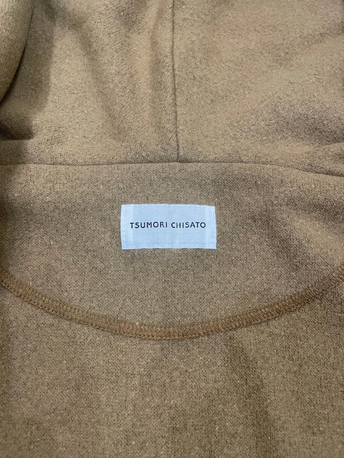tsumori chisato curved line hoodie 상품이미지3