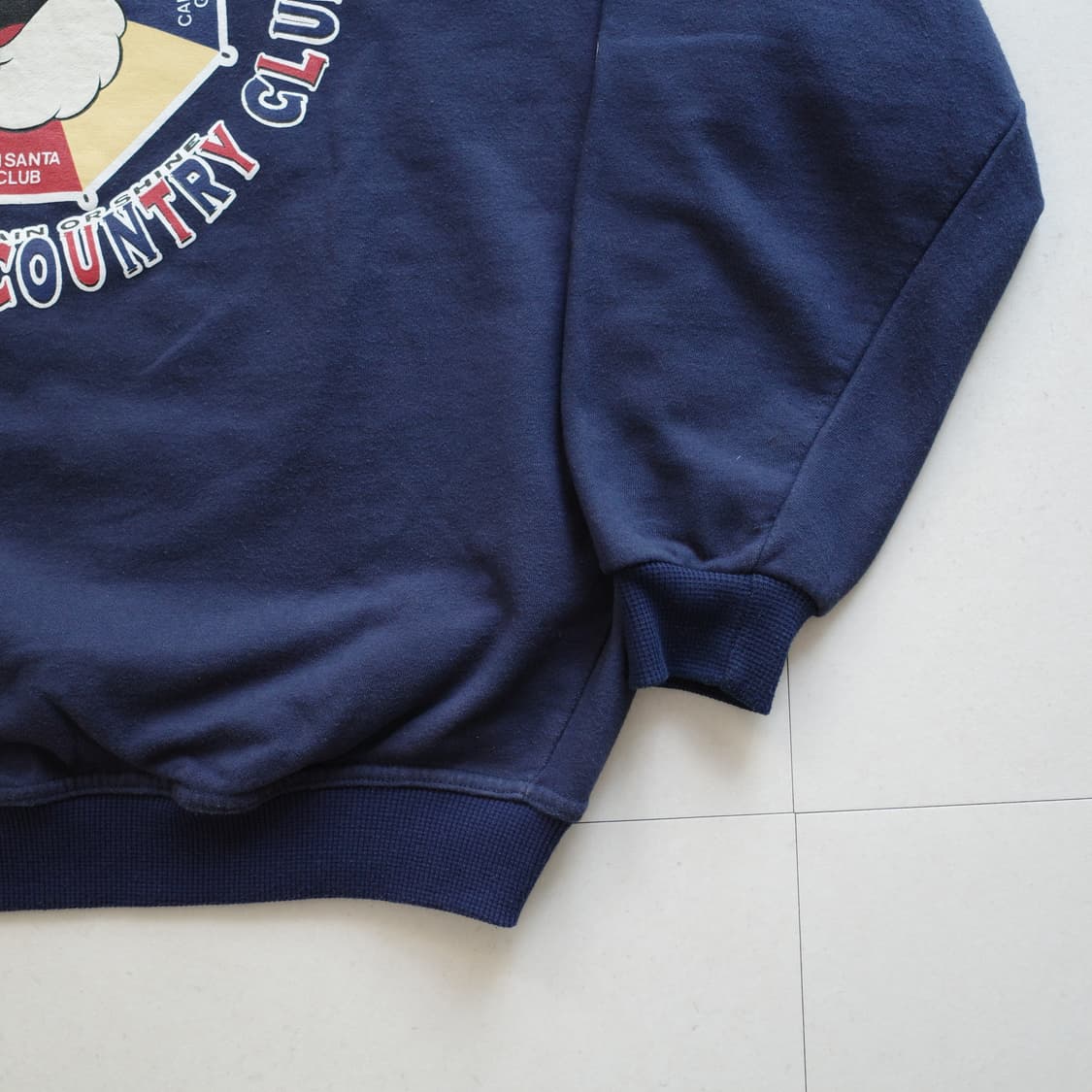 80s 캡틴산타 골프클럽 맨투맨 일본 생산제품 상품이미지4